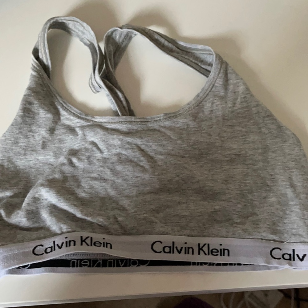 calvin klein sports bra